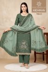 Mehran By Vinay Kuleesh Royal Crinkle Salwar Kameez 